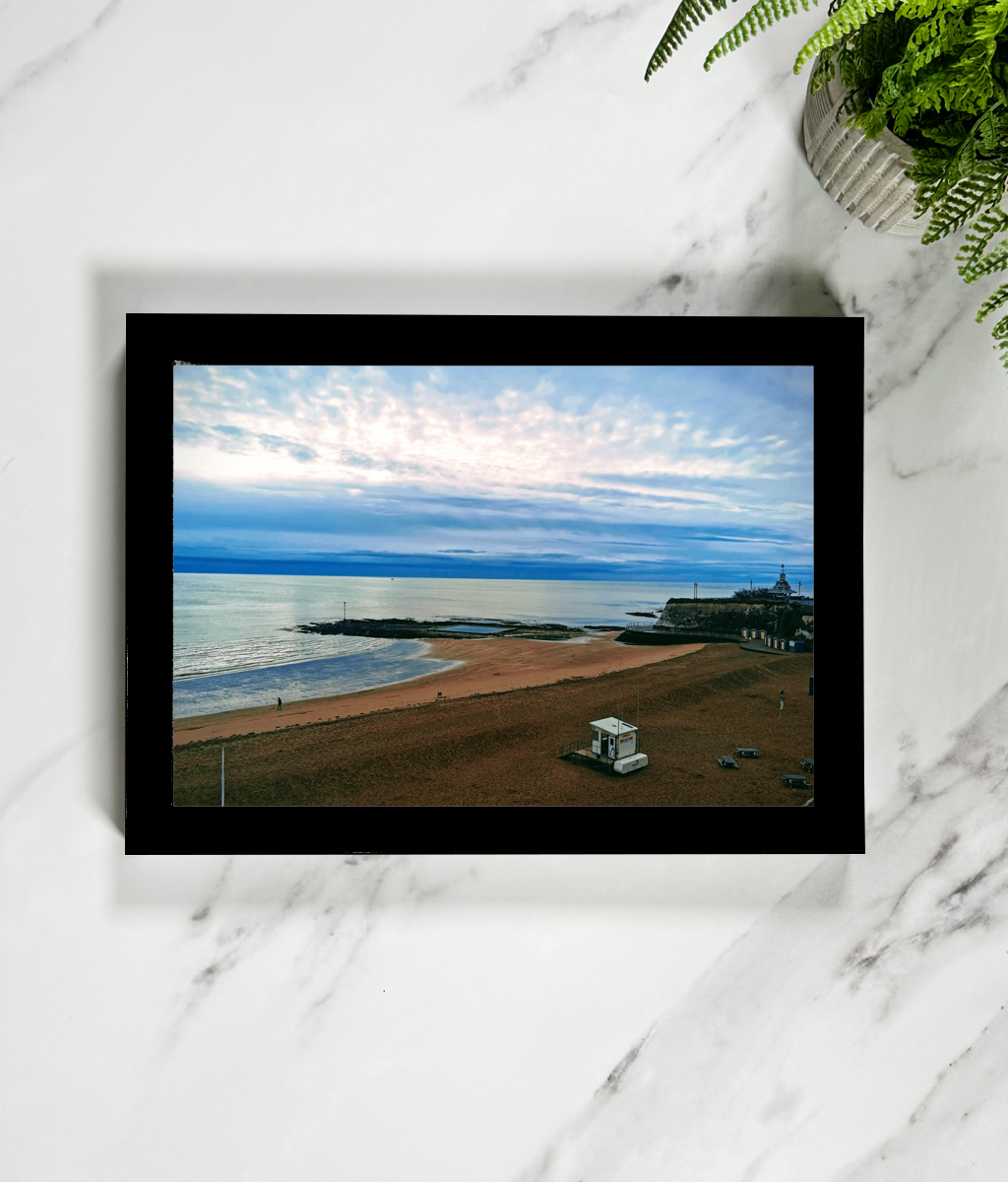 Landscape Framed Art Print Broadstairs Viking Bay